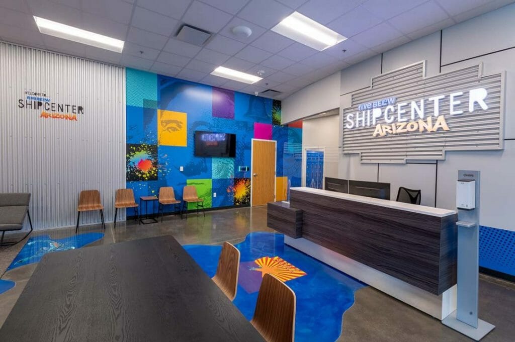 Five-Below-Scannell-5-1-1085x720 Five Below Warehouse Distribution Facility in Buckeye, AZ | Warehouse Construction Projects | ARCO Design Build