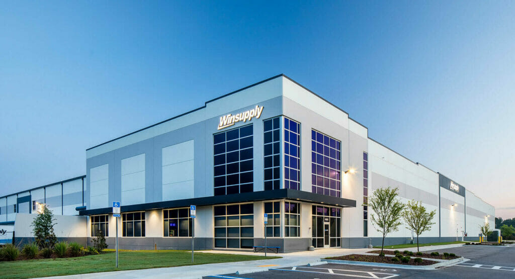 Jacksonville_Winsupply Optimized Winsupply Warehouse in Jacksonville, FL | Warehouse Construction Contractors | ARCO DB | ARCO Design Build | ARCO Design/Build