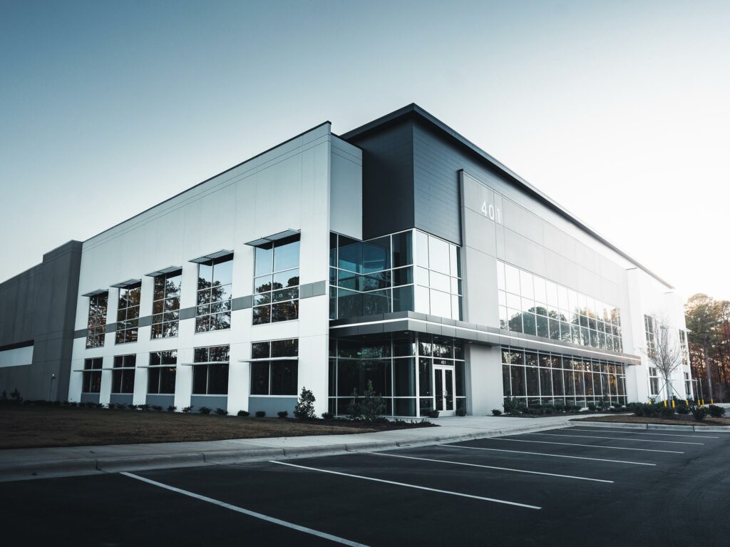 CMP-CAMP-Helix_3 CMP CAMP Helix Facility - Exterior view of CMP CAMP Helix industrial building.